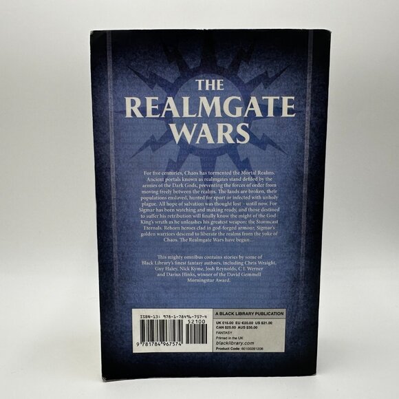Warhammer Age of Sigmar : The Realmgate Wars Volume 1 / Paperback Omnibus - Picture 2 of 12